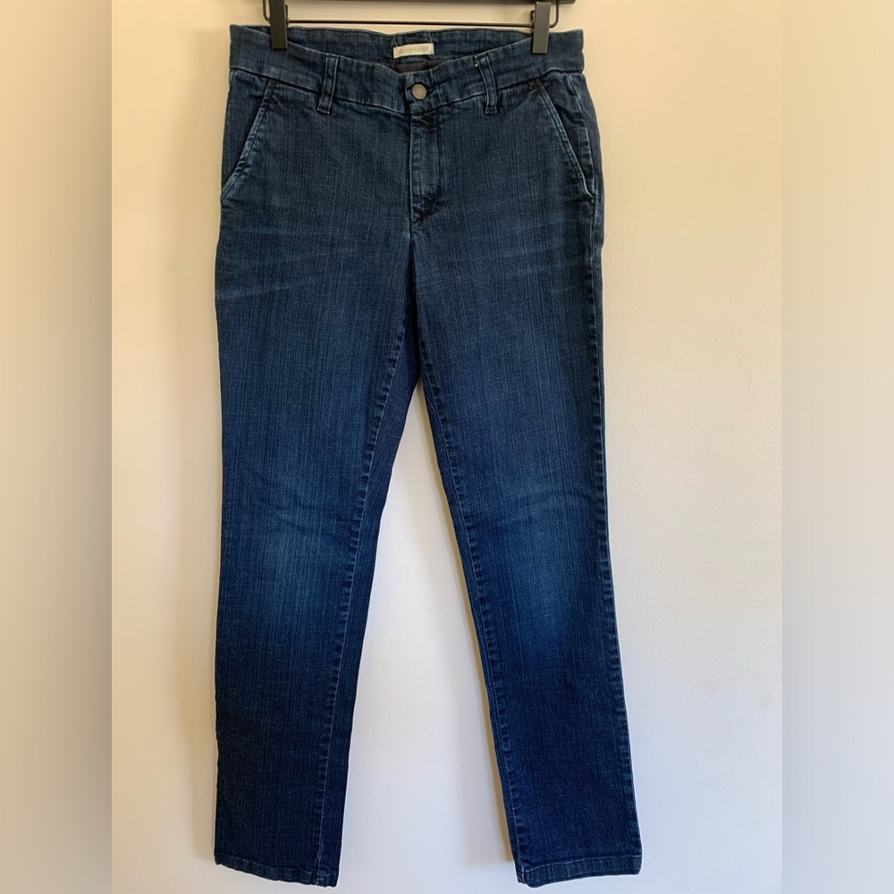 EILEEN FISHER Straight Leg Denim Trouser Jeans Size 8